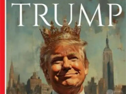 В офіційному акаунті Білого дому опублікували картинку з Трампом в короні