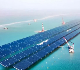 Китай вирішує проблему нестачі води за допомогою плавучих сонячних електростанцій