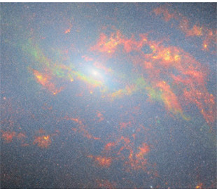 Телескоп Джеймса Вебба зазнімкував "закручену" галактику з надмасивною чорною дірою: чим вона особлива