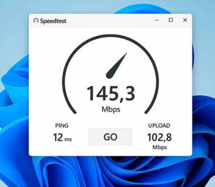 У Windows 11 додали кнопку для вимірювання швидкості інтернету