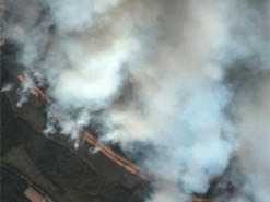 CNN показало ексклюзивні кадри знищення вагонів з іранськими ракетами в РФ