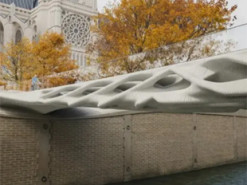 Міст з майбутнього: вчені надрукували на 3D-принтері бетонну конструкцію, яка поглинає вуглець