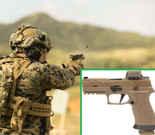 Американські розробники інтегрували коліматорні приціли на бойові пістолети M18
