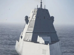 Американські розробники представили новий бойовий фрегат USS Zumwalt