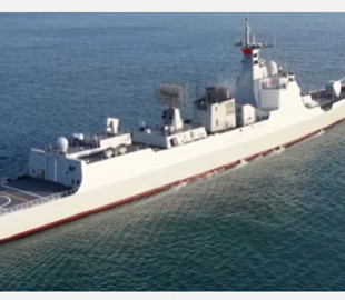 Китайські розробники представили новий бойовий есмінець Loudi класу Luyang III