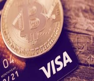 Расходы на криптовалютных картах Visa превысили 1 млрд.долларов в первом полугодии 2021 