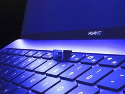 Huawei представила безрамочный ультрабук с веб-камерой в клавиатуре