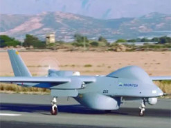 Дрон Frontex полює на контрабандистів у Середземному морі