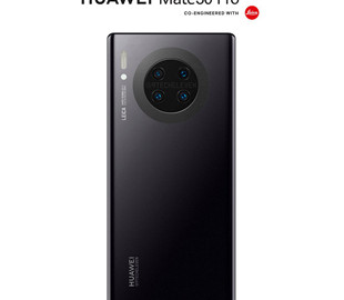 Опубликован качественный рендер смартфона Huawei Mate 30 Pro