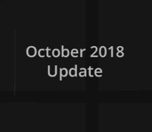 Microsoft прекращает поддержку Windows 10 October 2018