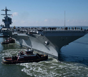 Один з найпотужніших у світі: США вперше вивели в море новий суперавіаносець