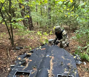 У Києві виявили "Шахед" з бойовою частиною