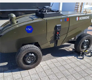 Польські розробники представили новий наземний дрон Hermione