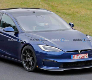 Tesla Model S Plaid з активною аеродинамікою зловили на тестах