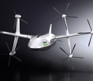 Uber показал свой беспилотник для доставки еды