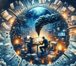 Вуглецевий слід від людини, що створює текст або зображення, у сотні разів більше, ніж від ШІ – дослідження