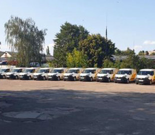 Укрпошта начала получать первые Fiat Doblo из партии в 500 штук