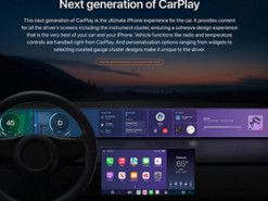 Перші автомобілі з CarPlay нового покоління будуть представлені до кінця року