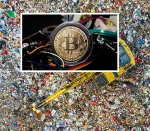 Гроші з відходів: біткоїн навчилися майнити на сміттєзвалищах