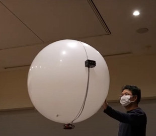 Ультразвук в помощь. Японцы создали самый безопасный в мире дрон в виде шарика