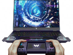 Acer показала ноутбук з висувними геймпадом та динаміками