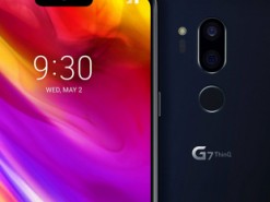Рендер смартфона LG G7 ThinQ в черном цвете