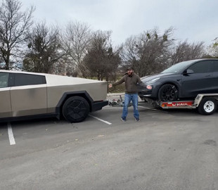 Tesla Cybertruck проїхав 257 км у тесті на буксирування
