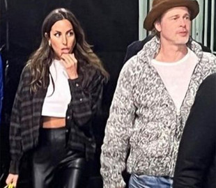 Бред Пітт зустрів Новий рік у компанії дівчини, яка молодша за нього на 30 років