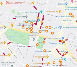 У столиці створили онлайн-мапу місць, де працюють шахраї-паркувальники