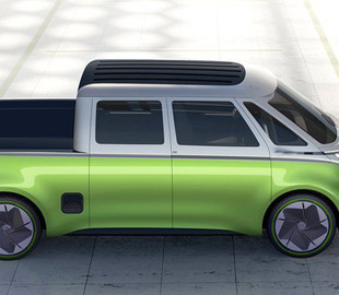 Перший електричний пікап Volkswagen показали на реалістичному знімку