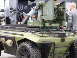 Чеські розробники інтегрували кулемет M249 Machine Gun у роботизовану платформу UGV