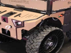 Французька компанія Shark Robotics представила наземний безпілотник Barakuda для тактичних операцій