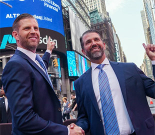 Родина Трампа накопичила $5 мільярдів після запуску нової криптовалюти — WSJ