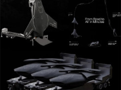 Американські розробники представили новий бойовий безпілотний літак X-Bat зі штучним інтелектом