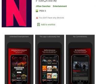 Вредонос маскируется под приложение Netflix для Android