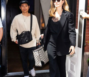 Анджеліна Джолі була помічена на прогулянці з 19-річним сином