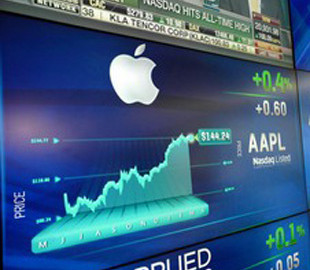 Аналитики предсказали пик стоимости акций Apple