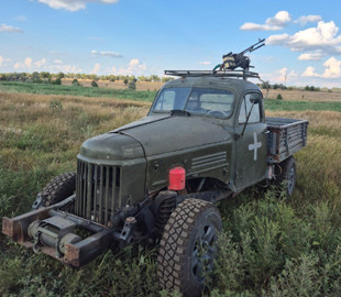 «Проєкт Герасим»: українці створили унікальний монстр-трак із трофейної техніки окупантів