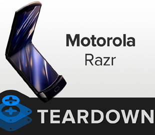 Гибкий смартфон Motorola razr почти невозможно починить