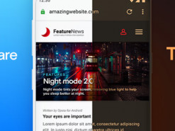 Как включить темную тему для всех сайтов на Android
