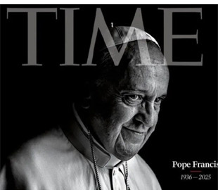 Time вдруге присвятив обкладинку покійному Папі Франциску
