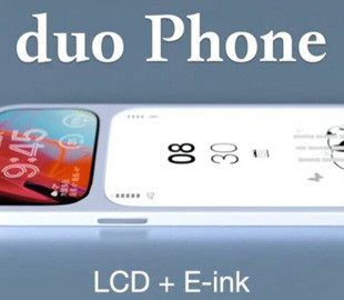 В мережі показали концепт смартфона з двома передніми екранами