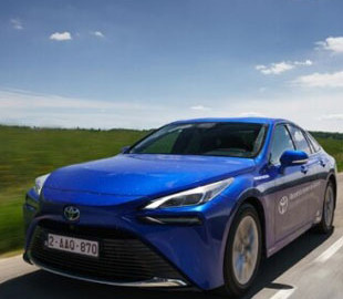 Водородный электромобиль Toyota проехал на одном баке 1 000 км