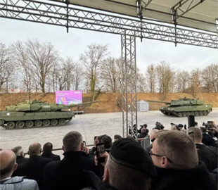 Німецькі розробники представили новий бойовий танк Leopard 2A8