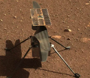 Марсіанський гелікоптер Ingenuity успішно пережив зиму на червоній планеті