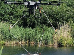 Повітряні й підводні дрони навчили знаходити міни під водою