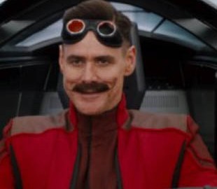 Джим Керри предстал в образе злодея из фильма про Соника