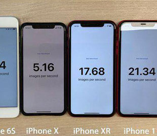 Новый iPhone сравнили со старыми моделями по быстродействию