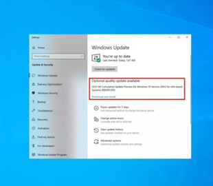Новое накопительное обновление Windows 10 исправит аномально высокую загрузку CPU на некоторых компьютерах