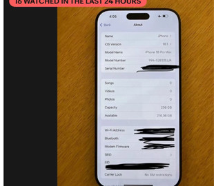iPhone 16 Pro Max виставили на eBay за 2000 доларів